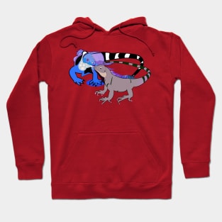 Two Iguanas Hoodie